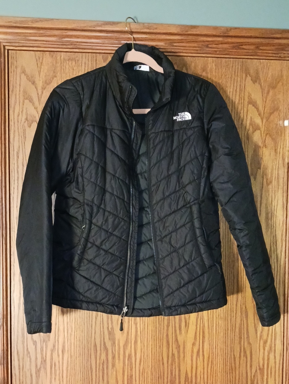Women's North Face Full Zip Quilted Jacket
